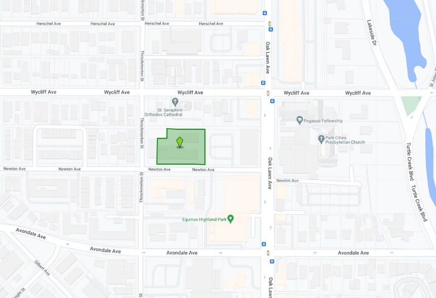 4211 Newton Ave, Dallas, TX à vendre - Aérien – Image 2 sur 2
