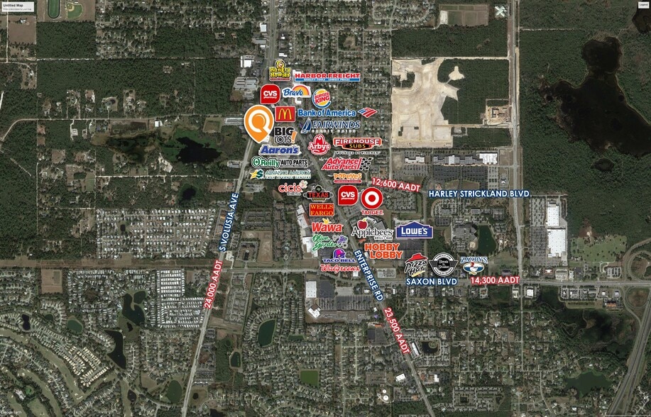2460 S Volusia Ave, Orange City, FL à louer - Aérien – Image 3 sur 3