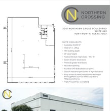 2951 Northern Cross Blvd, Fort Worth, TX à louer Plan de site– Image 1 sur 1