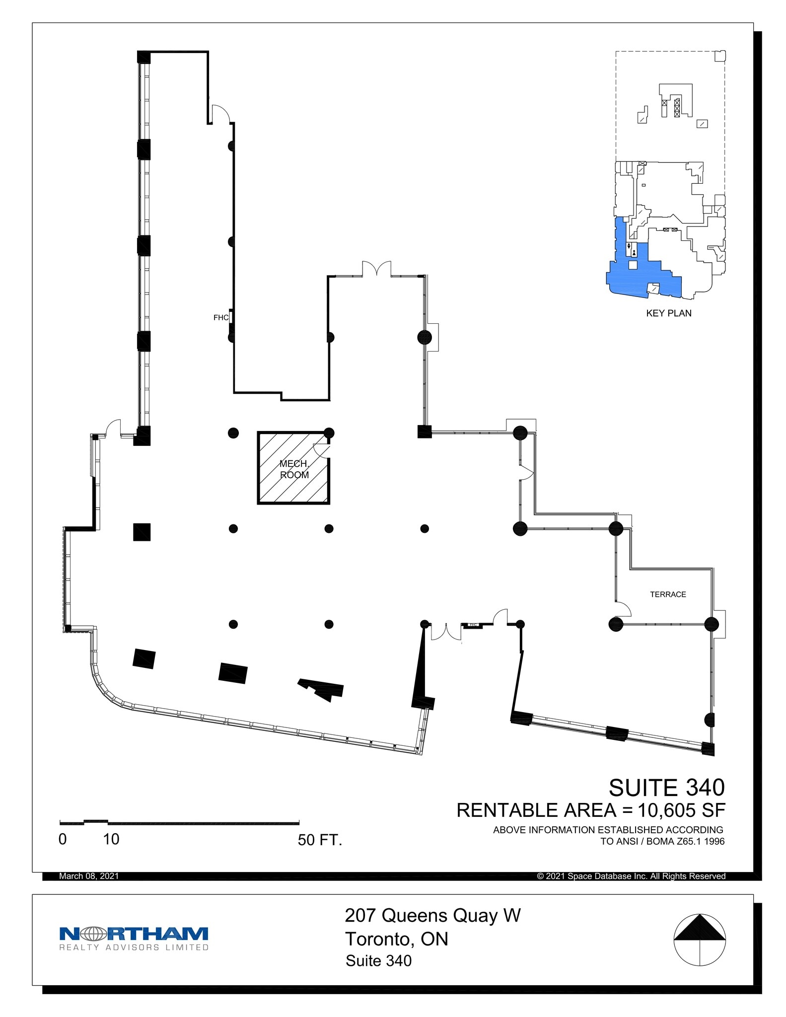 207 Queens Quay W, Toronto, ON à louer Plan de site– Image 1 sur 1