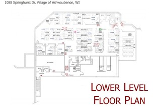 1088 Springhurst Dr, Green Bay, WI à louer Plan d’étage– Image 1 sur 1