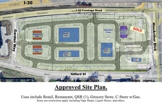 Plus de détails pour 905 MacArthur, Grand Prairie, TX - Terrain à vendre