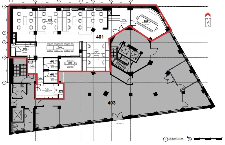 128 W Pender St, Vancouver, BC à louer Plan d’étage– Image 1 sur 1