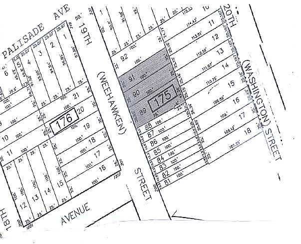 216-220 19th St, Union City, NJ à louer - Plan cadastral – Image 3 sur 20