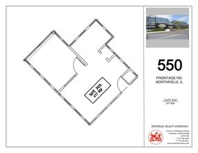 540-550 W Frontage Rd, Northfield, IL à louer Plan de site– Image 1 sur 4