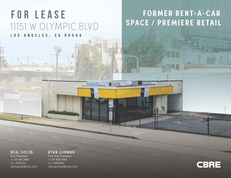 11151 W Olympic Blvd, Los Angeles, CA à louer - Photo de l’immeuble – Image 1 sur 15