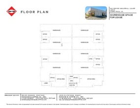 1821 Empire Industrial Ct, Santa Rosa, CA à louer Plan d’étage– Image 1 sur 1