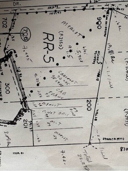 707 E Hills Dr, Ashland, OR à louer - Plan cadastral – Image 2 sur 13