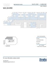 10866 Wilshire Blvd, Los Angeles, CA à louer Plan d’étage– Image 1 sur 1