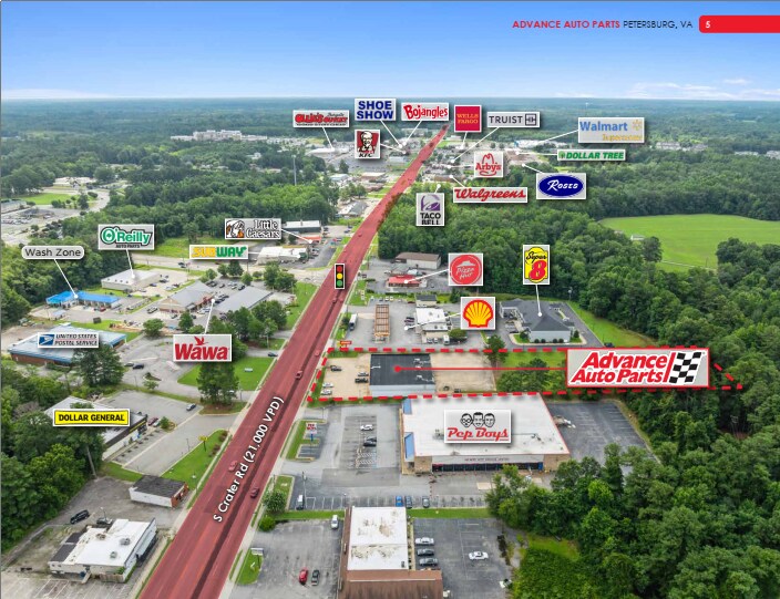 3130 S Crater Rd, Petersburg, VA à vendre - Photo de l’immeuble – Image 3 sur 4
