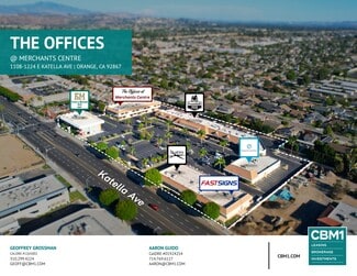 Plus de détails pour 1132 E Katella Ave, Orange, CA - Bureau à louer