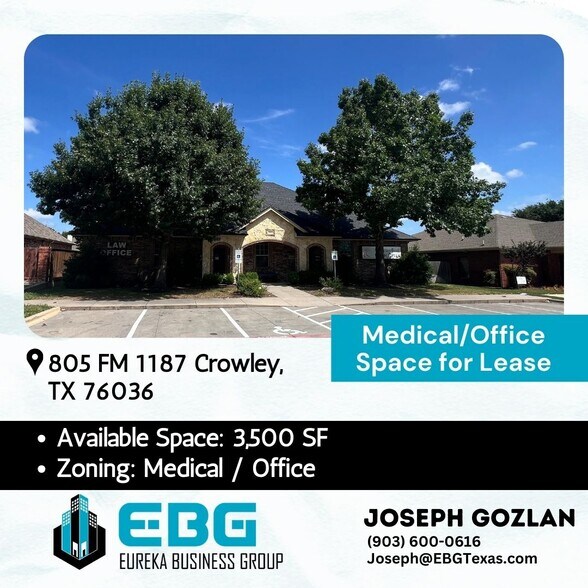 805 1187 Rd, Crowley, TX à louer - Photo de l’immeuble – Image 1 sur 27