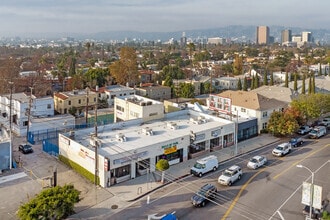 1241 S Fairfax Ave, Los Angeles, CA - VUE AÉRIENNE vue de carte