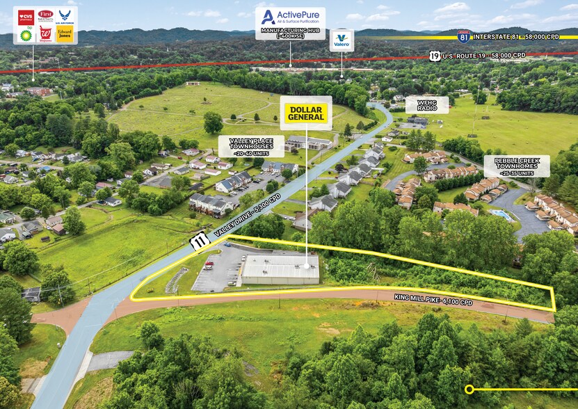 1055 E Valley Dr, Bristol, VA à vendre - Photo de l’immeuble – Image 3 sur 6