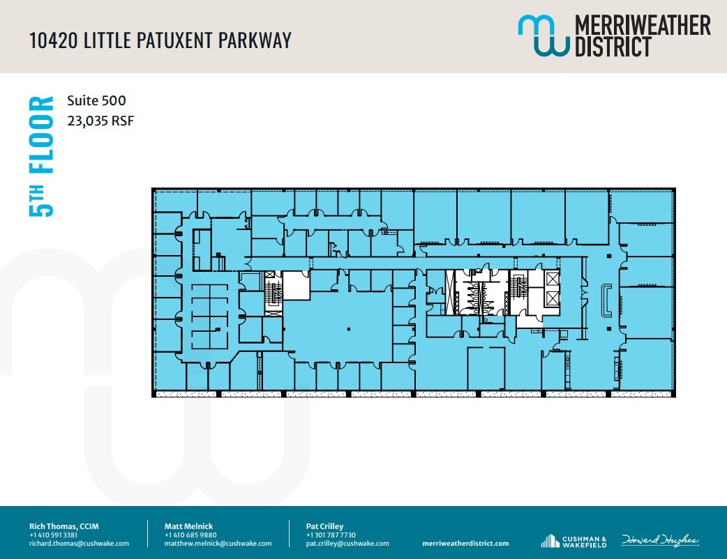 10480 Little Patuxent Pky, Columbia, MD à louer Plan d’étage– Image 1 sur 1