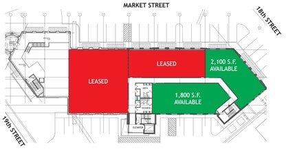 1801 Market St, Camp Hill, PA à louer Plan d’étage– Image 1 sur 11