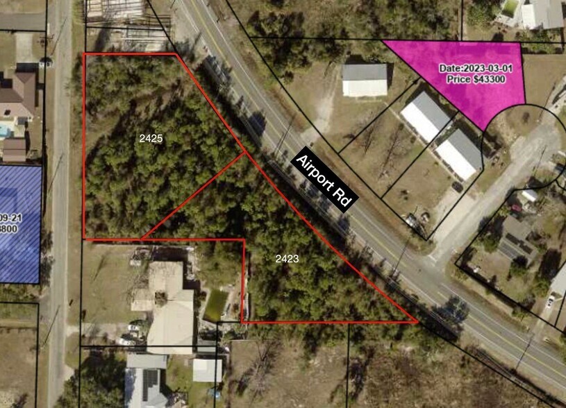 2423-2425 Airport Rd, Panama City, FL à vendre - Aérien – Image 1 sur 4