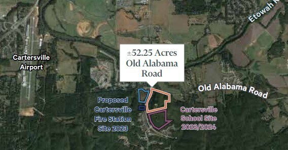 Old Alabama Rd, Cartersville, GA à vendre - Plan de site – Image 1 sur 1