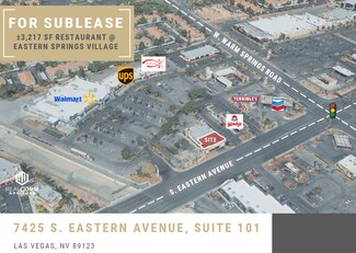 Plus de détails pour 7425 S Eastern Ave, Las Vegas, NV - Local commercial à louer