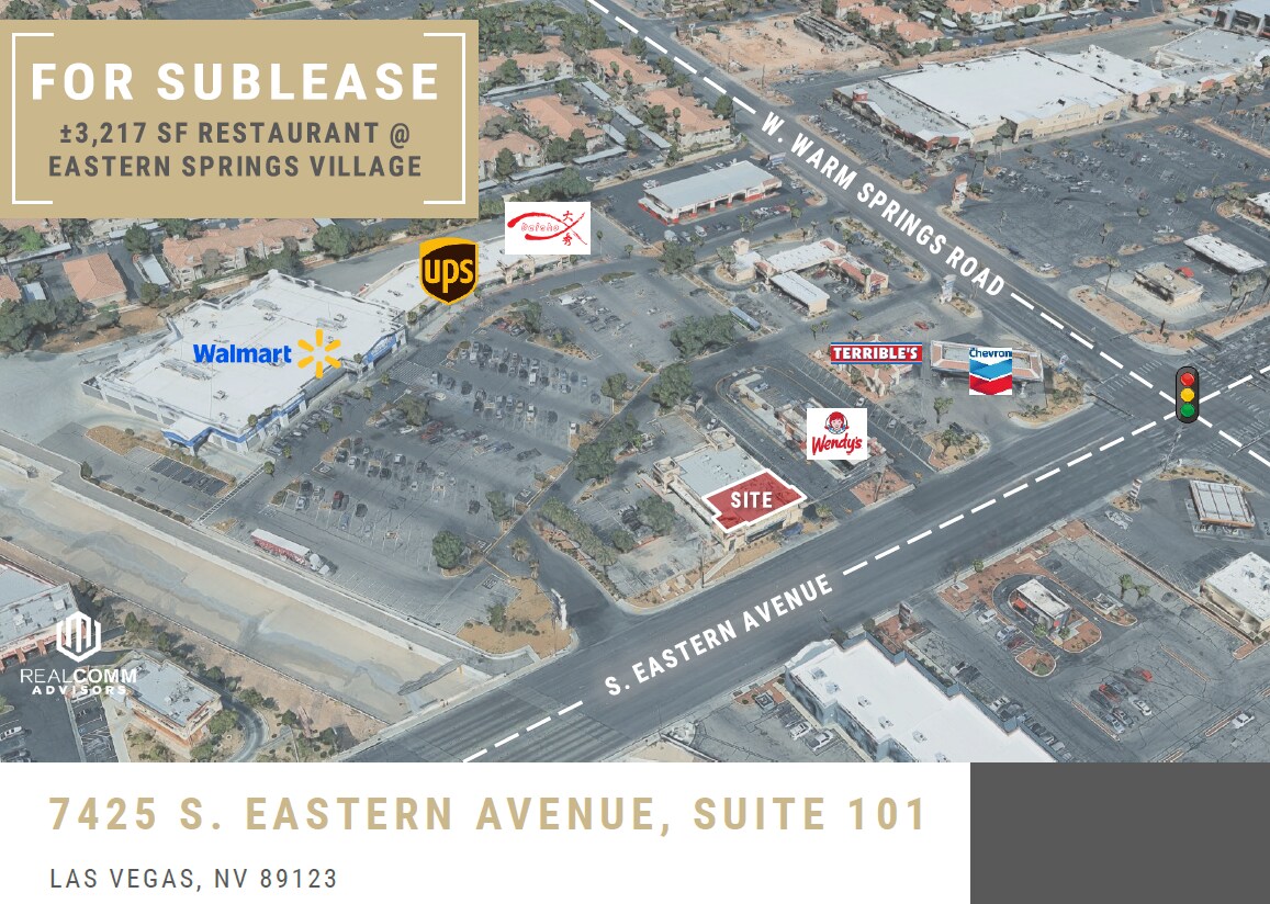 7425 S Eastern Ave, Las Vegas, NV à louer Photo de l’immeuble– Image 1 sur 5