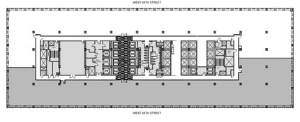 1221 Avenue of the Americas, New York, NY à louer Plan d’étage– Image 2 sur 3