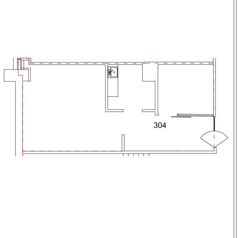 10107-10119 Jasper Av NW, Edmonton, AB à louer Plan d’étage– Image 1 sur 2