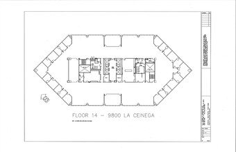 9800 S La Cienega Blvd, Inglewood, CA à louer Plan d’étage– Image 1 sur 1