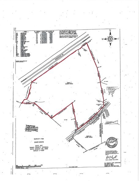 GA Highway 59, Homer, GA à vendre - Plan cadastral – Image 2 sur 2
