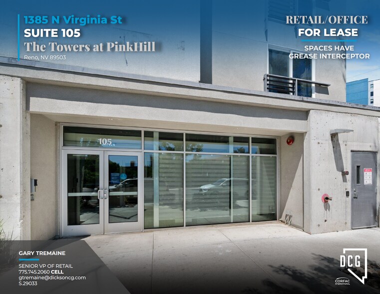 1385 N Virginia St, Reno, NV à louer - Photo de l’immeuble – Image 1 sur 9