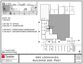 283 Lockhaven Dr, Houston, TX à louer Plan de site– Image 2 sur 2