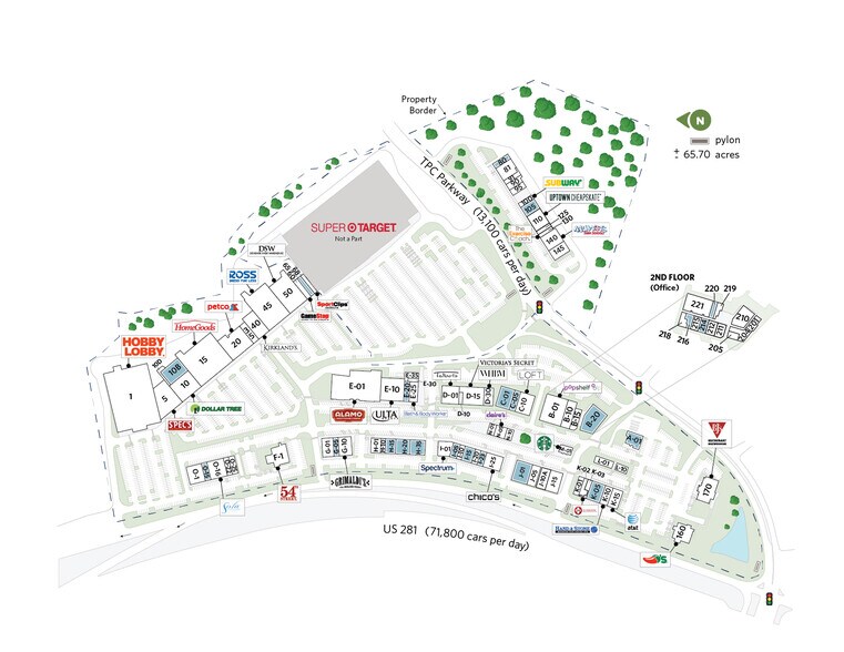 22610 US Hwy 281 N, San Antonio, TX à louer - Plan de site – Image 3 sur 25