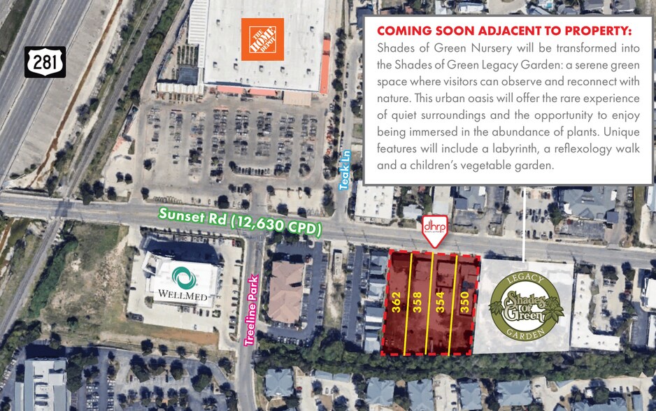 350-362 W Sunset Rd, San Antonio, TX à louer - Aérien – Image 2 sur 4