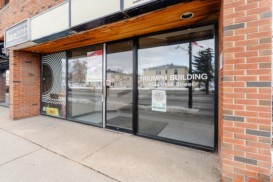 10441-10445 124 St, Edmonton, AB à louer - Photo principale – Image 1 sur 5
