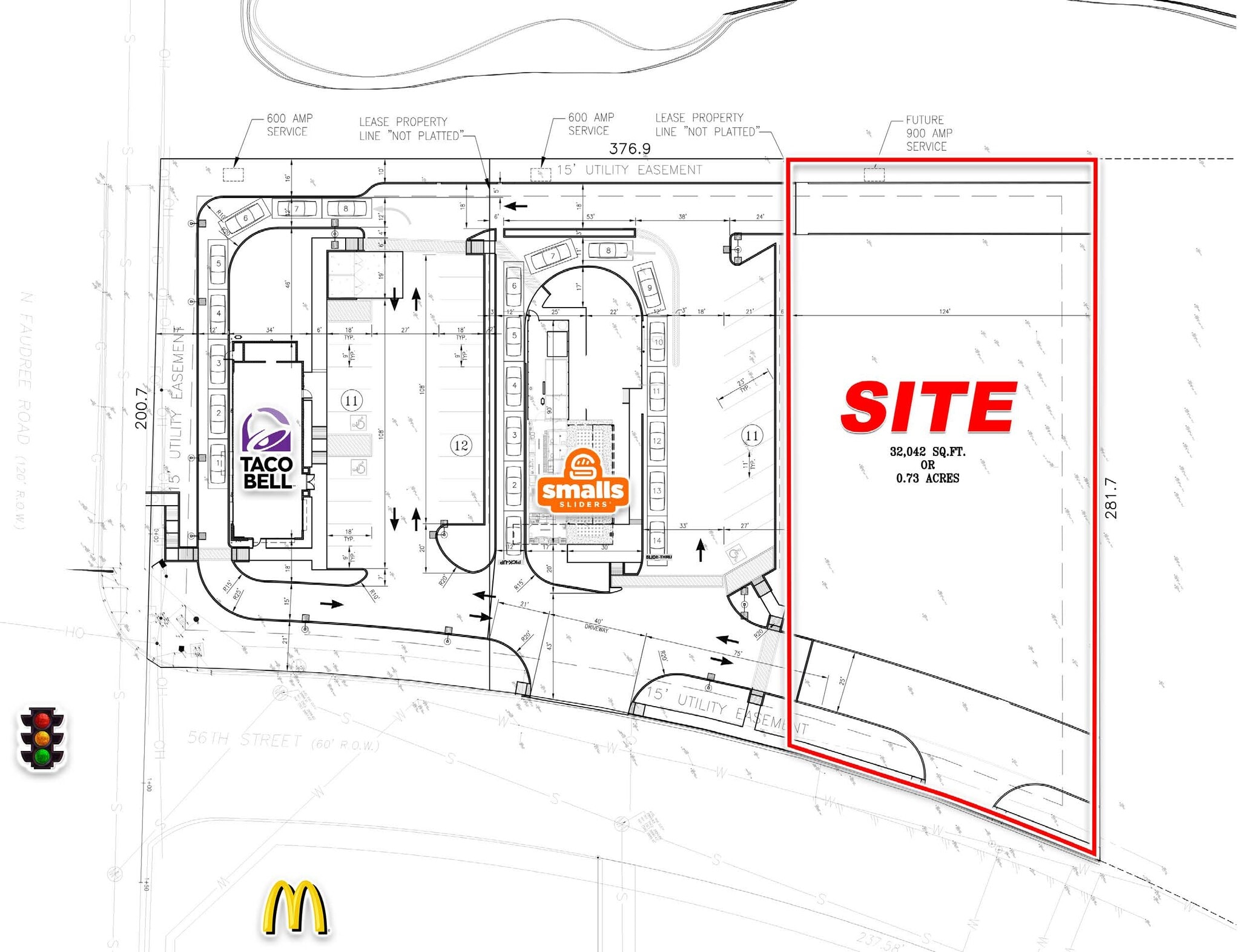 8005 E 56th St, Odessa, TX à louer Plan de site– Image 1 sur 2
