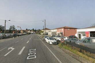 Bourgoin-Jallieu - Vue aérienne vue de carte
