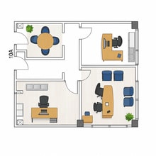 401-407 Lincoln Rd, Miami Beach, FL à louer Plan d’étage– Image 2 sur 4