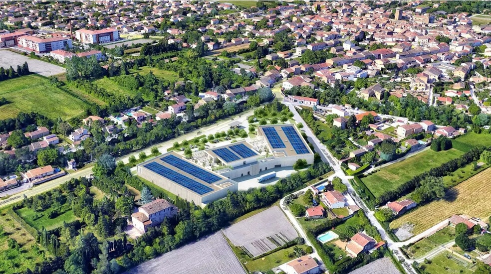 Local commercial dans Entraigues-sur-la-Sorgue à louer - Aérien – Image 1 sur 3