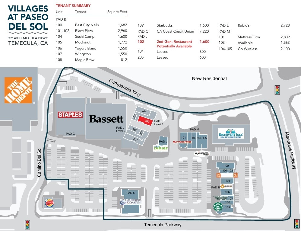 32140 Us Highway 79 S, Temecula, CA à louer Plan de site– Image 1 sur 1