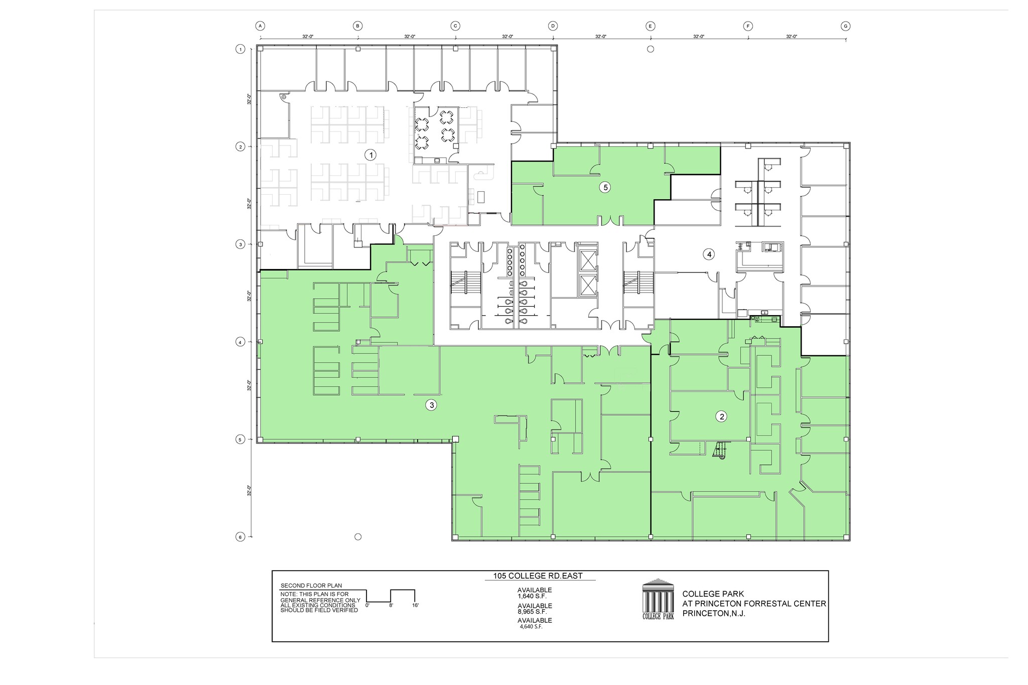 4 Research Way, Princeton, NJ à louer Plan d’étage– Image 1 sur 1