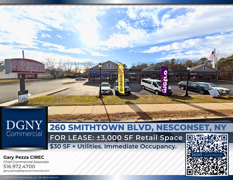 260 Smithtown Blvd, Nesconset, NY à louer - Photo de l’immeuble – Image 1 sur 8