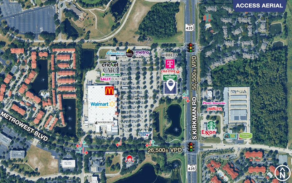 2422-2432 S Kirkman Rd, Orlando, FL à louer - Photo de l’immeuble – Image 2 sur 5