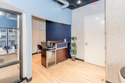 reception front desk area