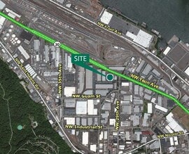 3571-3599 NW Yeon Ave, Portland, OR à louer Aérien– Image 2 sur 4