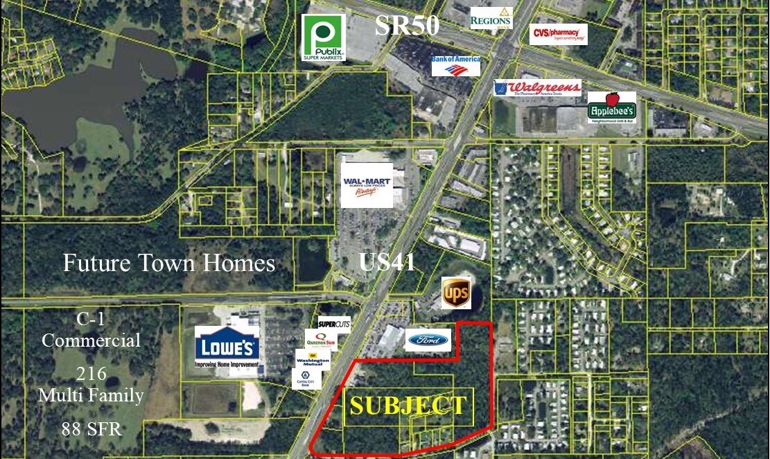 7154 Broad St, Brooksville, FL à vendre Aérien– Image 1 sur 10