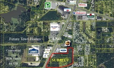 7154 Broad St, Brooksville, FL - VUE AÉRIENNE  vue de carte - Image1
