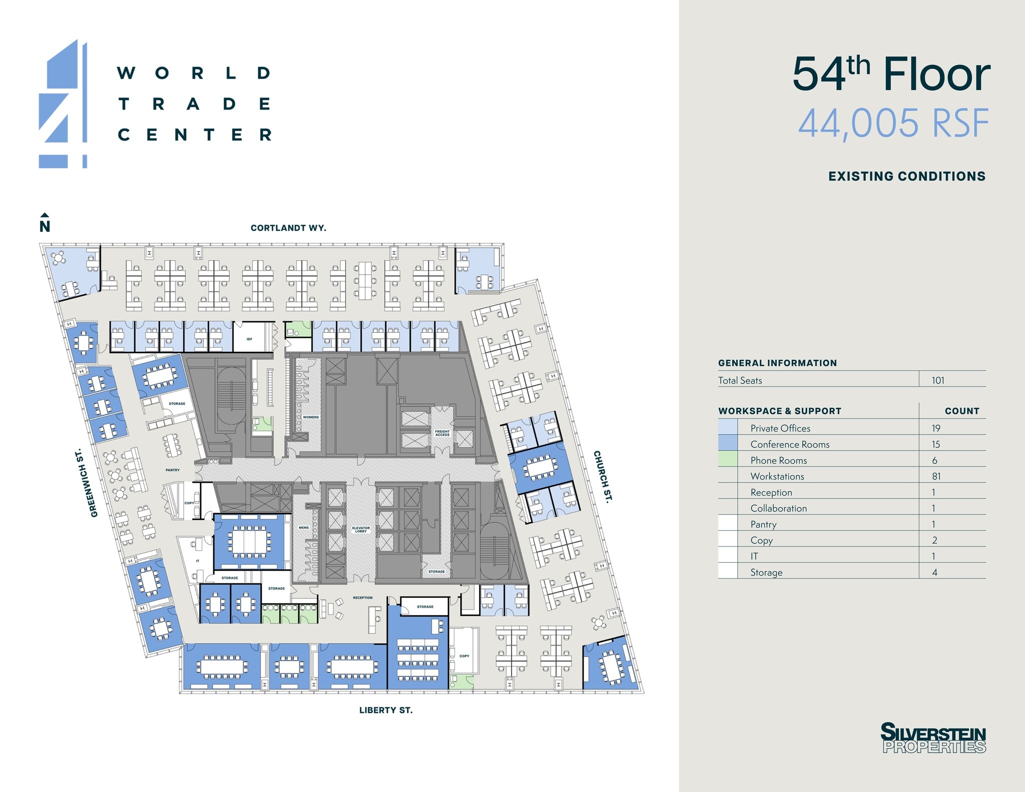 4 World Trade Center, New York, NY à louer Plan de site– Image 1 sur 1