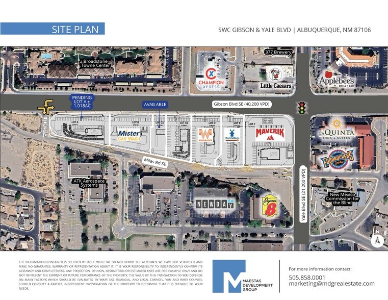 2121 Yale Blvd SE, Albuquerque, NM à louer - Photo de l’immeuble – Image 1 sur 1