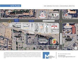 Plus de détails pour 2121 Yale Blvd SE, Albuquerque, NM - Terrain à louer