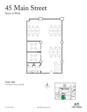 45 Main St, Brooklyn, NY à louer Plan d’étage– Image 1 sur 9
