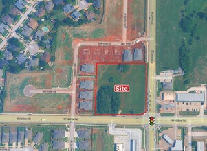 8005 W. Hefner Road, Oklahoma City, OK - VUE AÉRIENNE  vue de carte